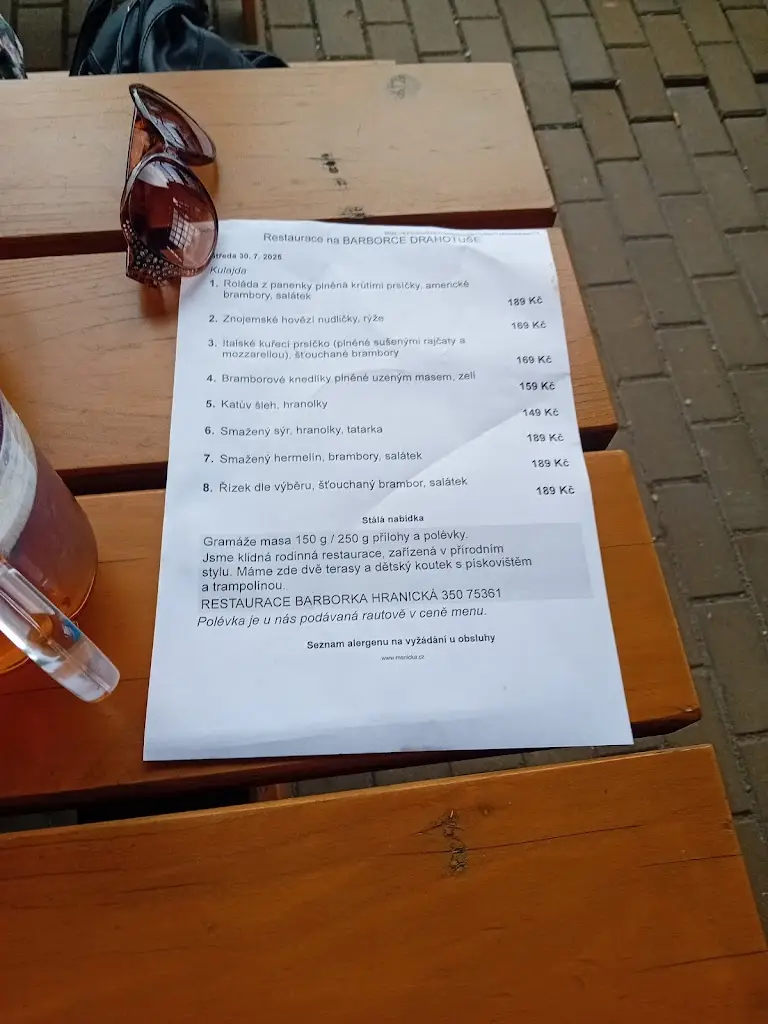 Menu_Restaurace Barborka_Hranice_image_1