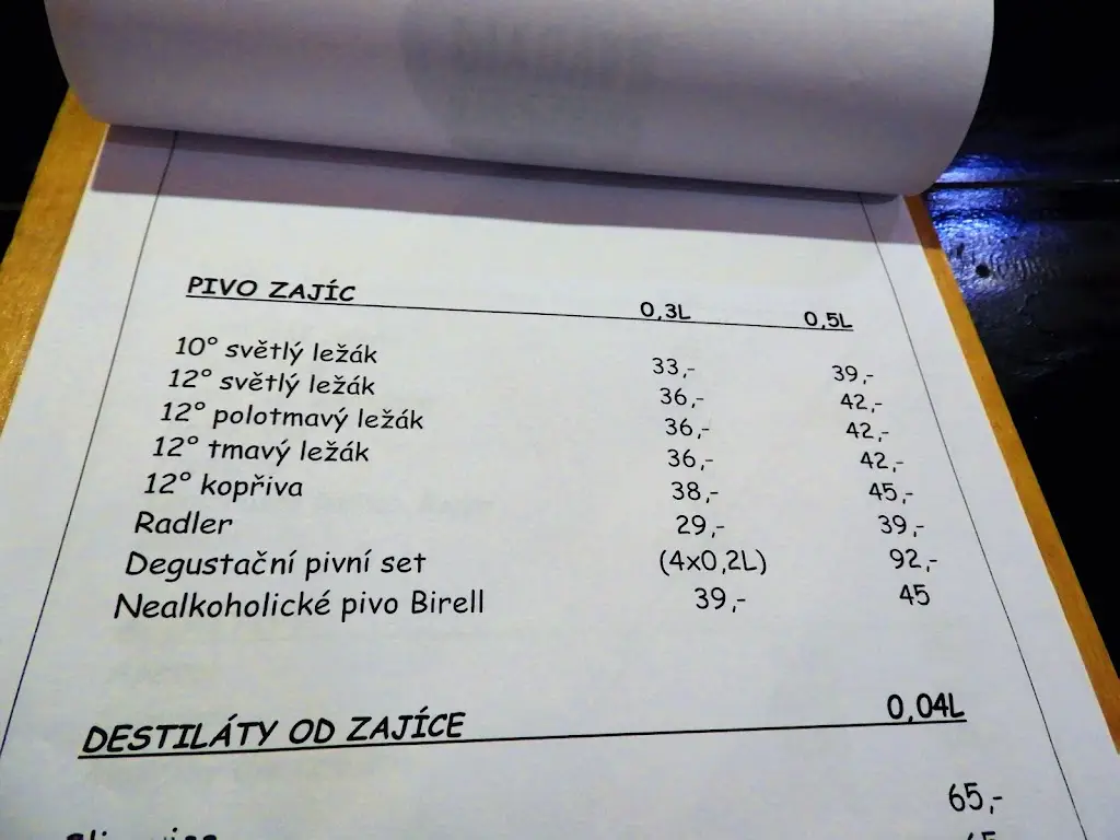 Menu_Restaurant U Zajíce_Kynšperk nad Ohří_image_1