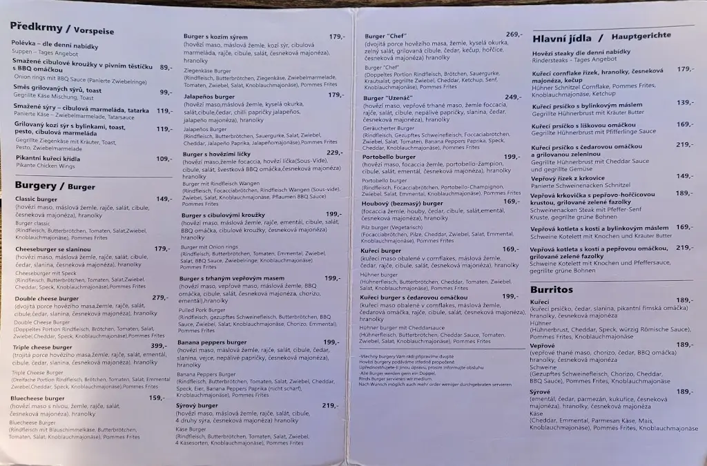 Menu_Restaurace Márty ( bývalá Restaurace Pod vlekem )_Kraslice_image_4