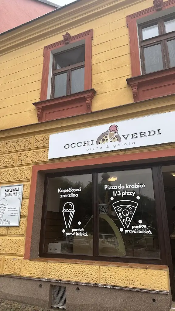 Pizzeria Occhi Verde restaurant in Dačice