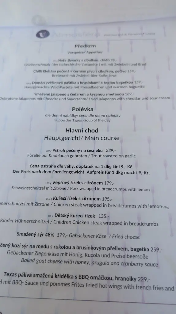 Menu_Restaurant & Pension Atmosféra_Loket_image_2