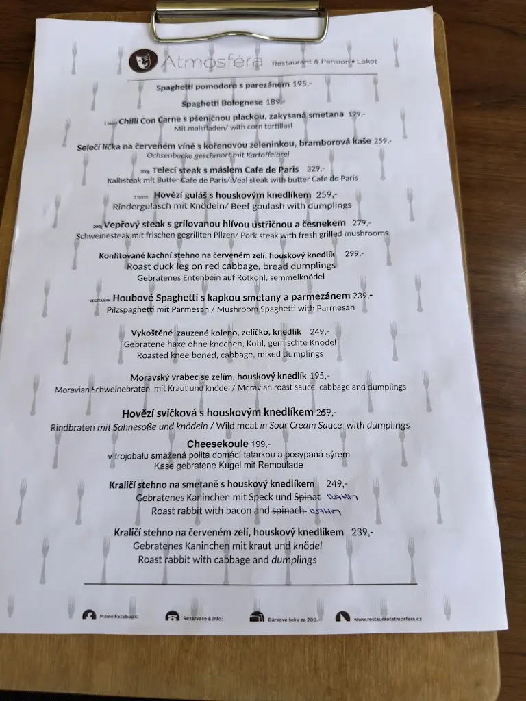 Menu_Restaurant & Pension Atmosféra_Loket_image_4