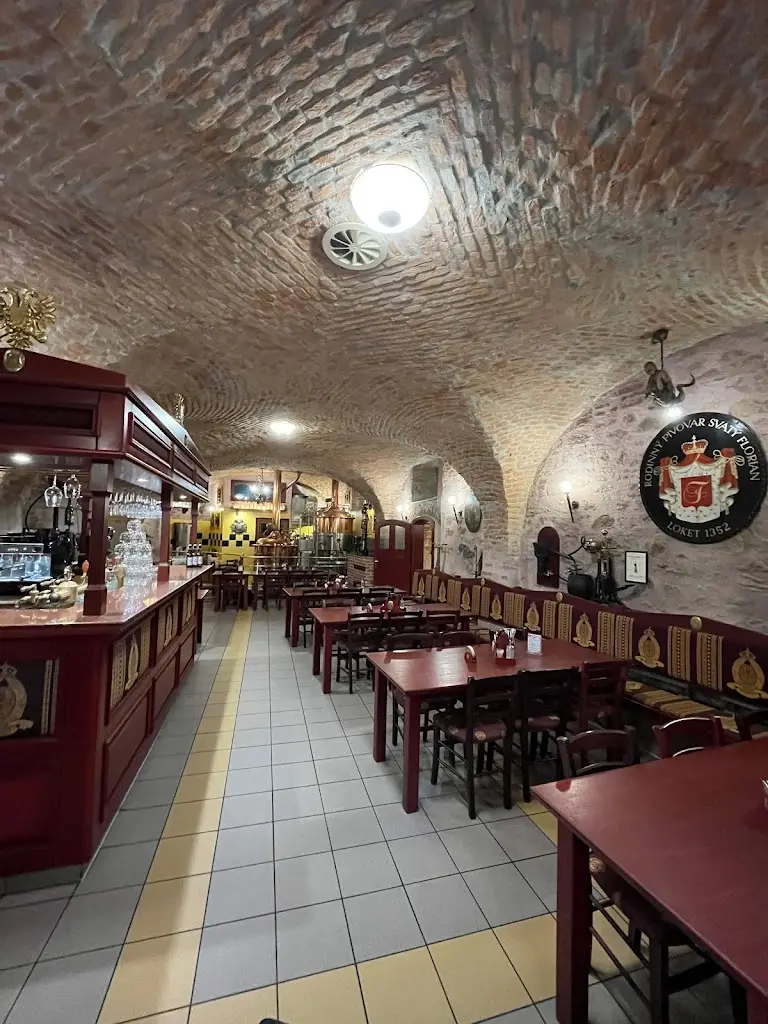 St. Florian Brewery restaurant in Loket