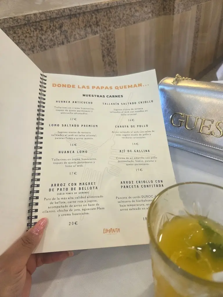 Menu_Limanta Vallecas Restaurante Peruano_Loket_image_2