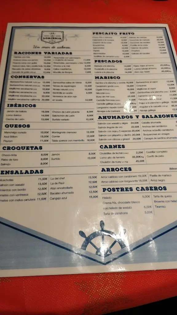 Menu_La Lonjería Restaurante_Loket_image_3
