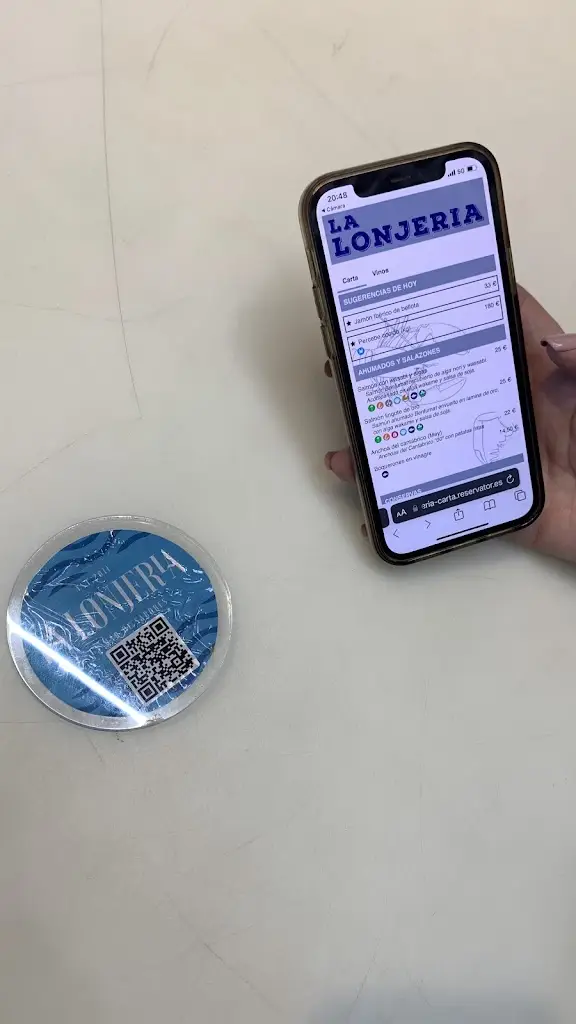 Menu_La Lonjería Restaurante_Loket_image_4