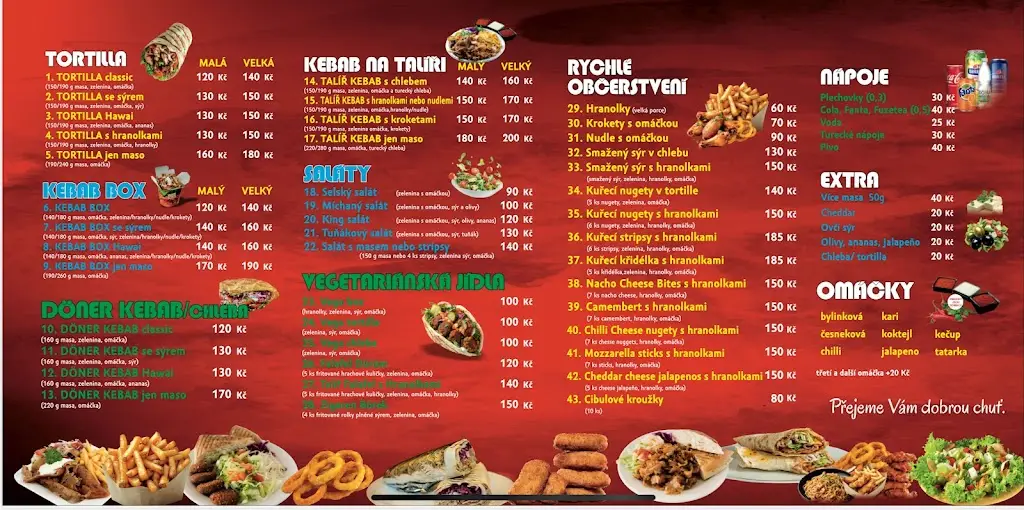 Menu_King Kebab_Dačice_image_1