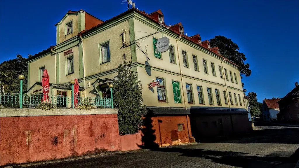 Hotel Hubertus restaurant in Lázně Kynžvart