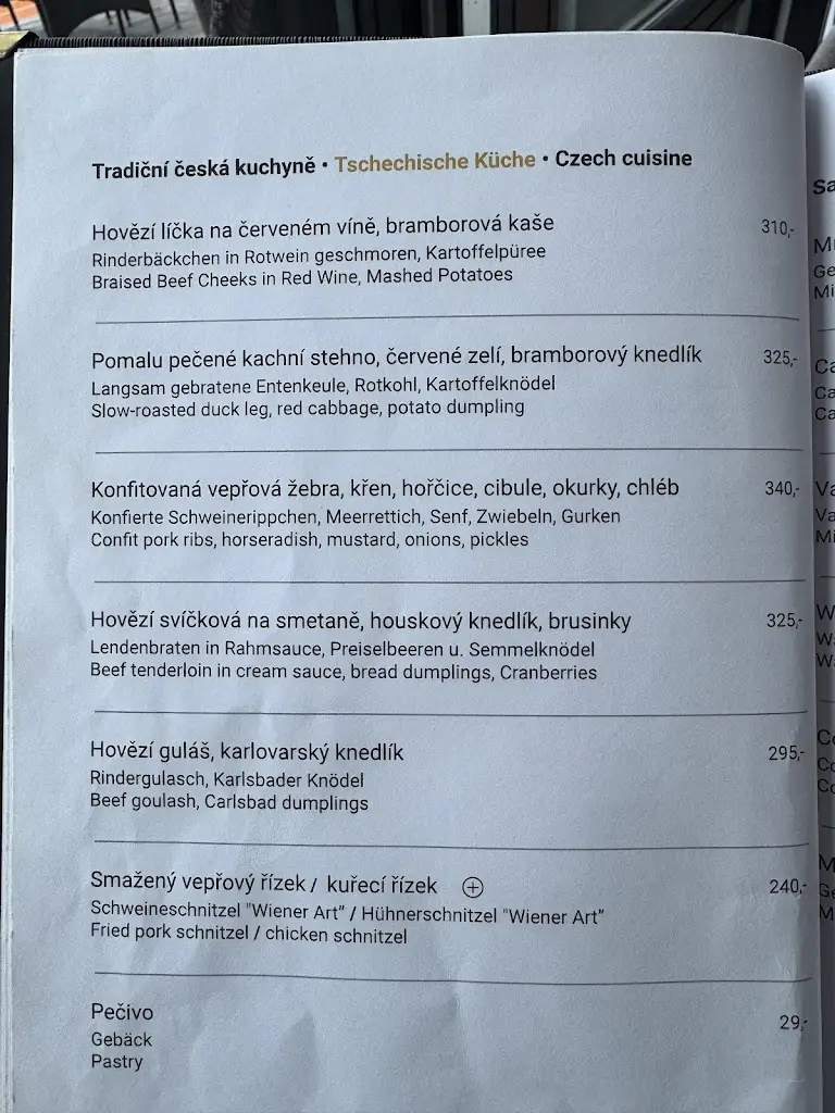 Menu_Laver’s restaurant & lounge_Lázně Kynžvart_image_2