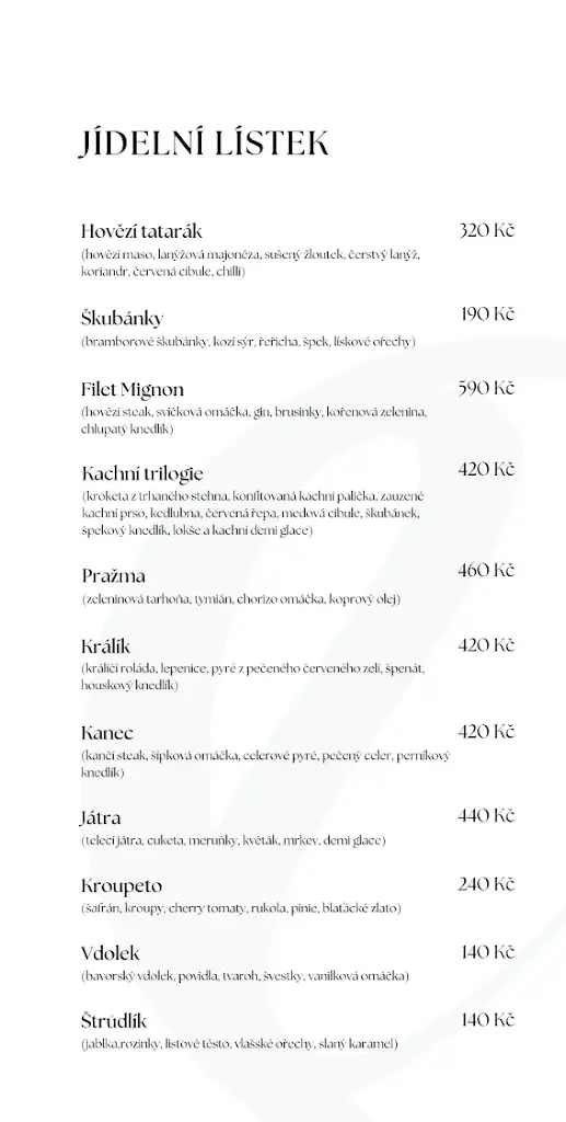 Menu_Restaurace U Opata_Lázně Kynžvart_image_1