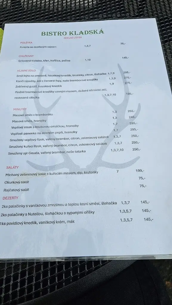 Menu_Myslivecká hospůdka_Lázně Kynžvart_image_3
