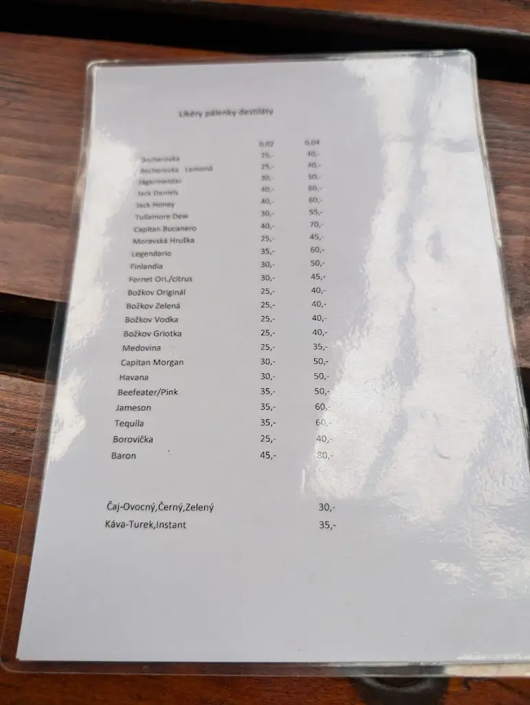 Menu_Restaurace u Petra_Nová Role_image_3