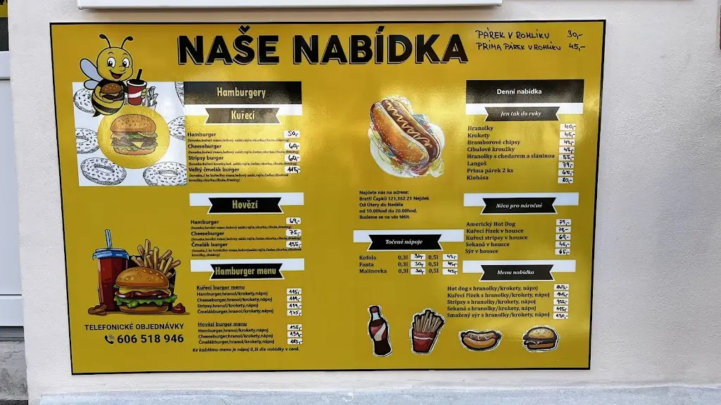 Menu_OBČERSTVENÍ U VČELKY MÁJI_Nejdek_image_1