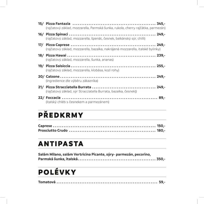 Menu_Pizzerie Portofino - Grill & Steak_Okres Sokolov_image_1