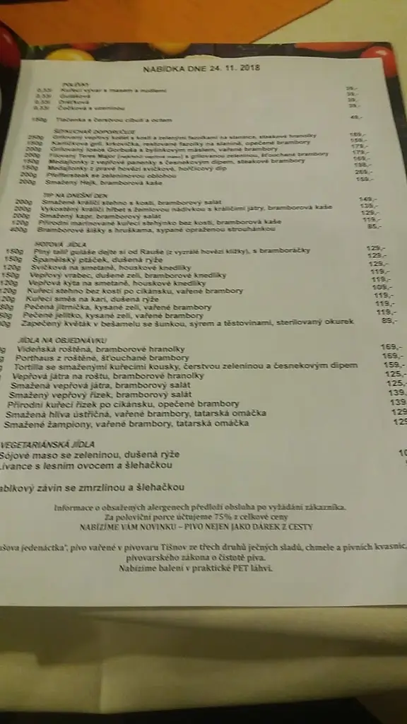 Menu_Restaurace U Formánků_Batelov_image_1