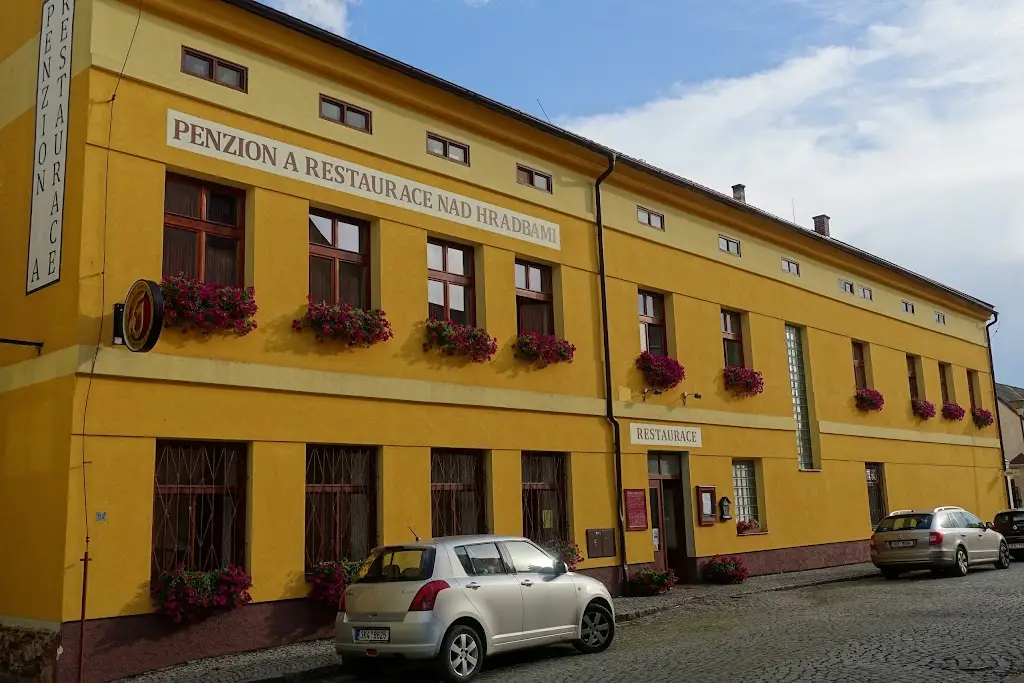 Penzion Nad Hradbami restaurant in Žlutice