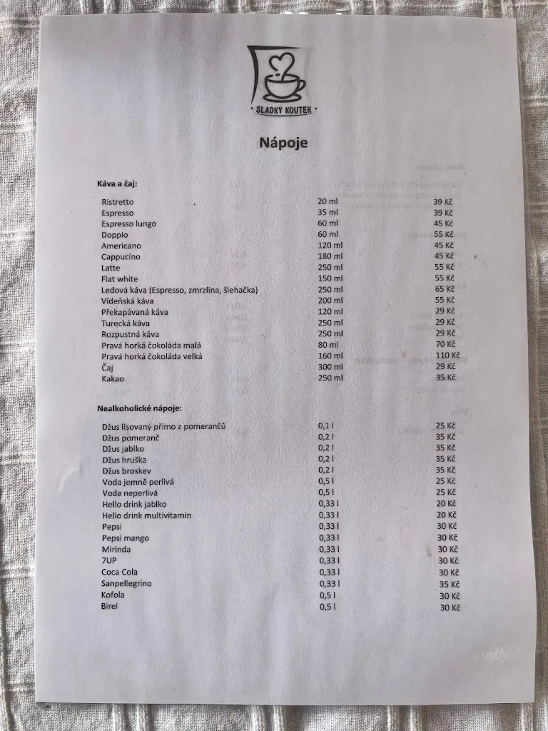 Menu_Sladký Koutek kavárna a cukrárna_Žlutice_image_2