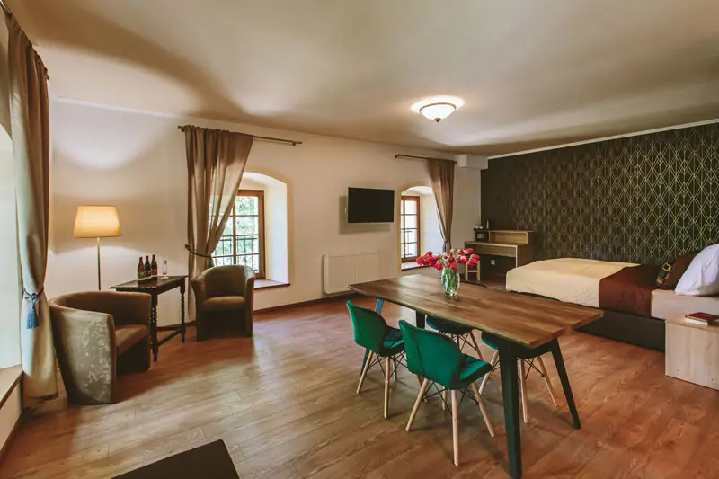 Zámecký pivovar Chyše restaurant in Žlutice