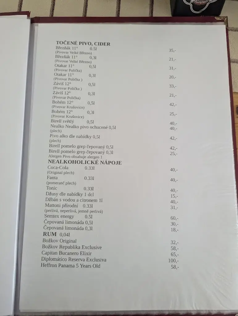 Menu_Pivnice u Musilů_Bystřice nad Pernštejnem_image_1