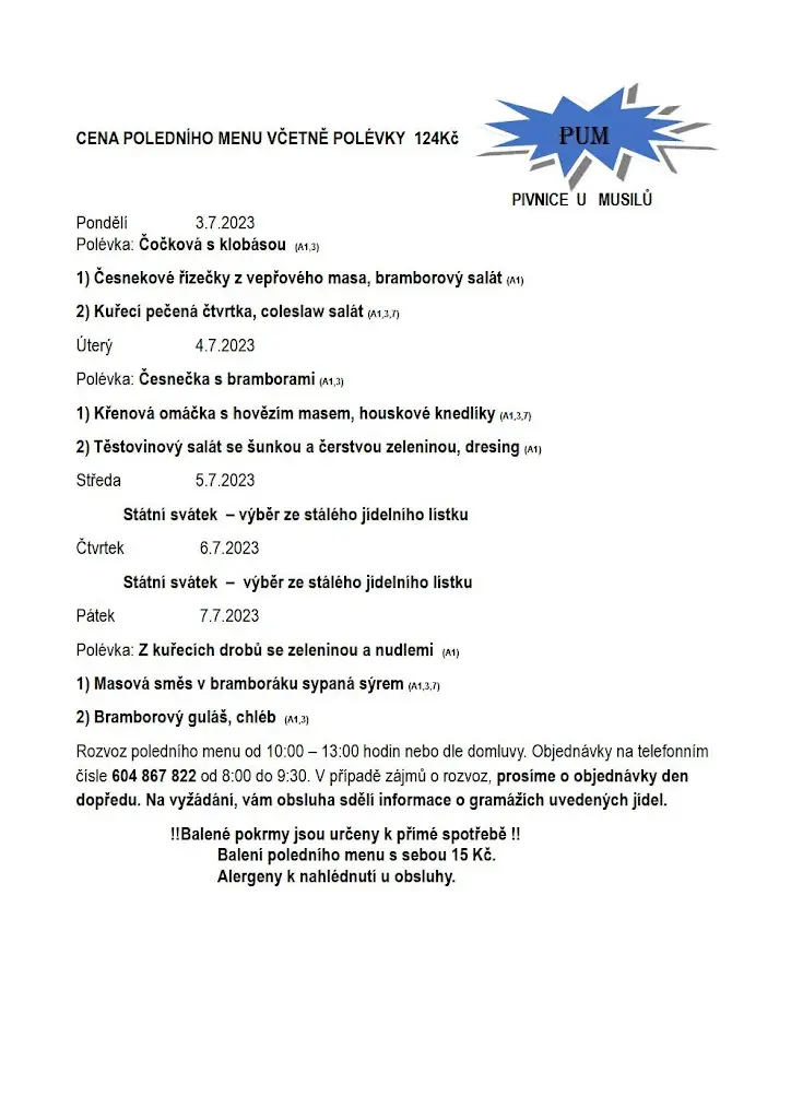 Menu_Pivnice u Musilů_Bystřice nad Pernštejnem_image_4