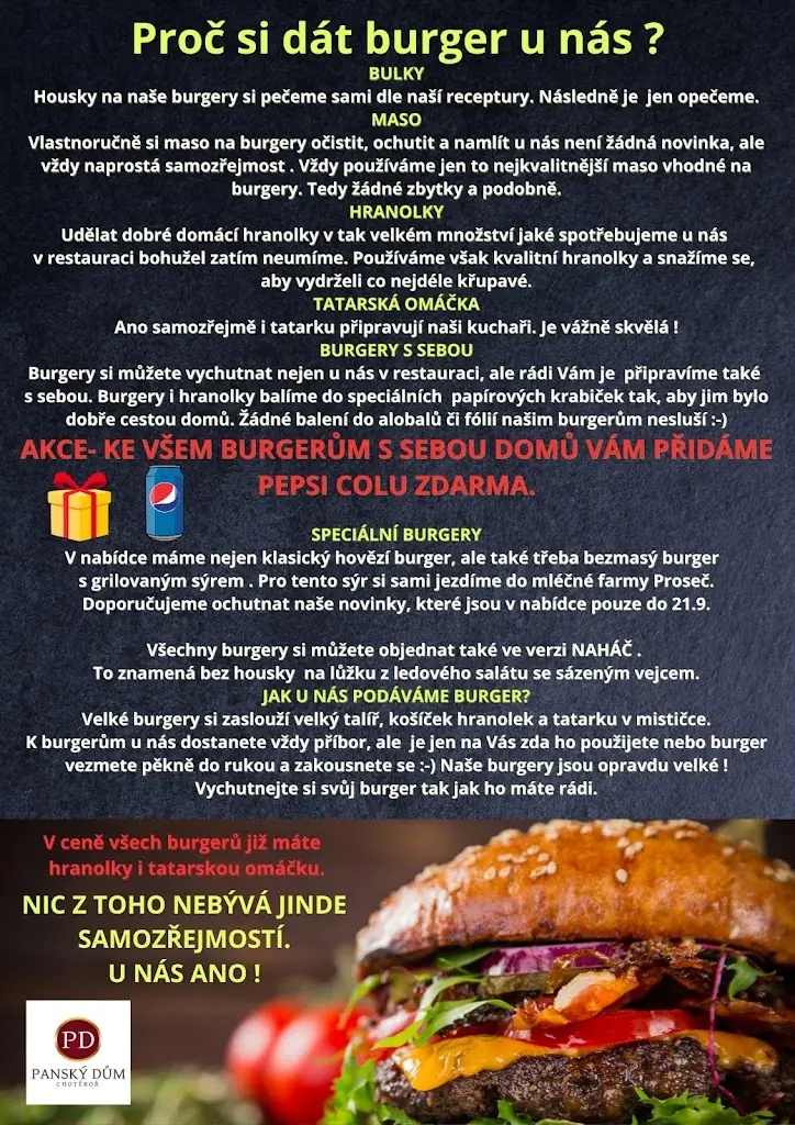 Menu_Restaurace Panský dům Chotěboř_Chotěboř_immagine_1