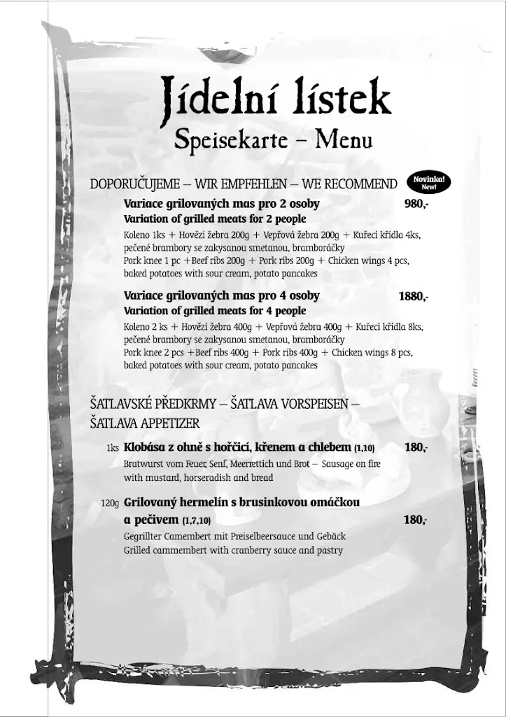 Menu_Krčma Šatlava_Český Krumlov_image_2