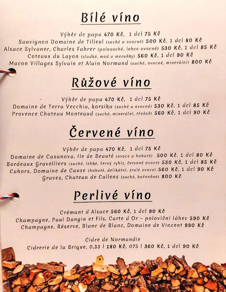 Menu_Bistrot de papa_Dolní Cerekev_image_2