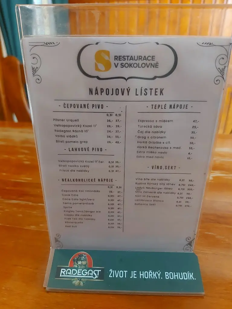 Menu_Restaurace v Sokolovně (Říha Gastro s.r.o.)_Blatná_image_1