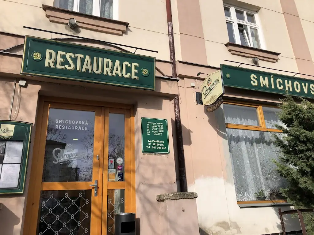 Restaurace Smíchovská ristorante a Dolní Cerekev