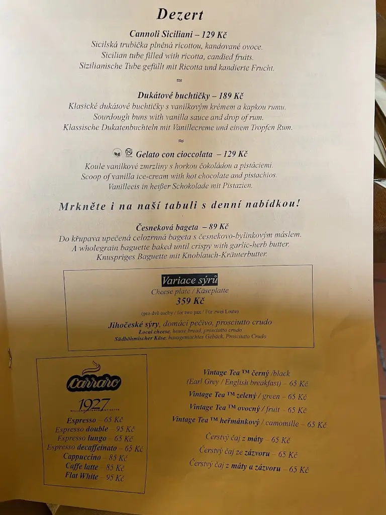 Menu_Papa's Living Restaurant_Český Krumlov_image_2