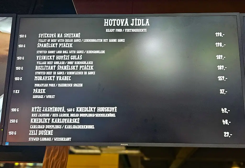 Menu_Motorest Melikana_Humpolec_image_2
