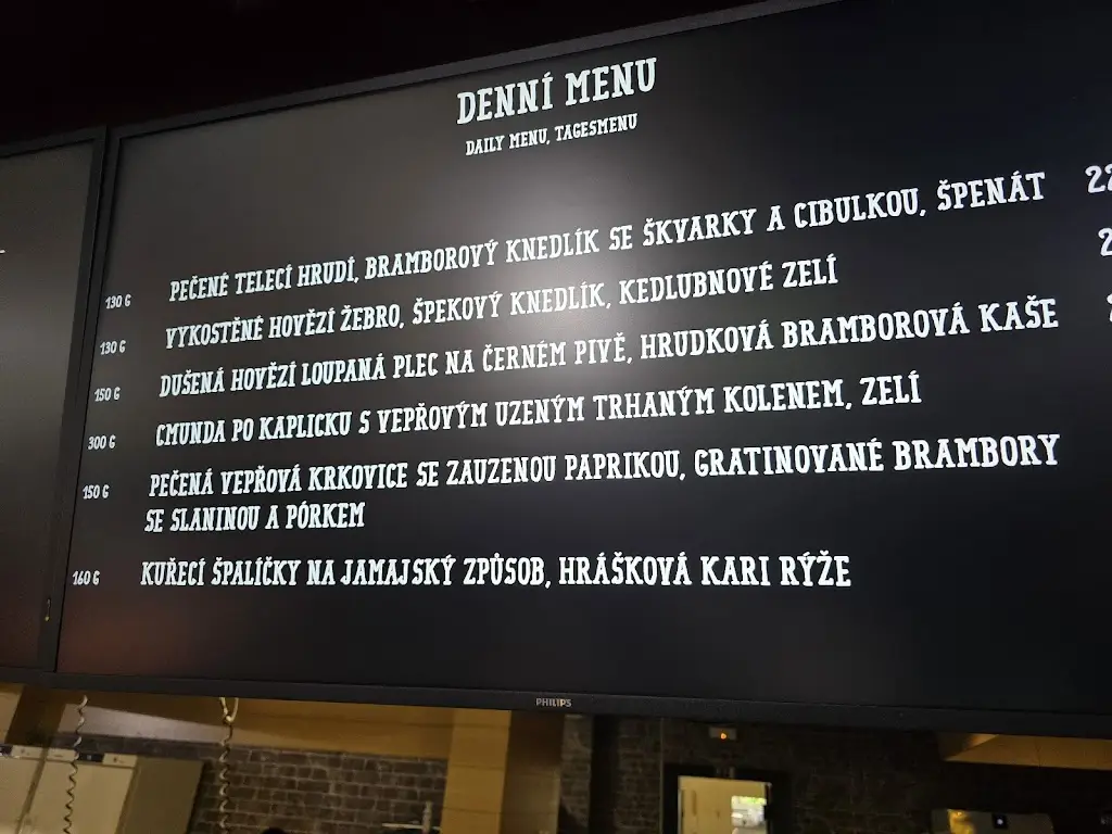 Menu_Motorest Melikana_Humpolec_image_3