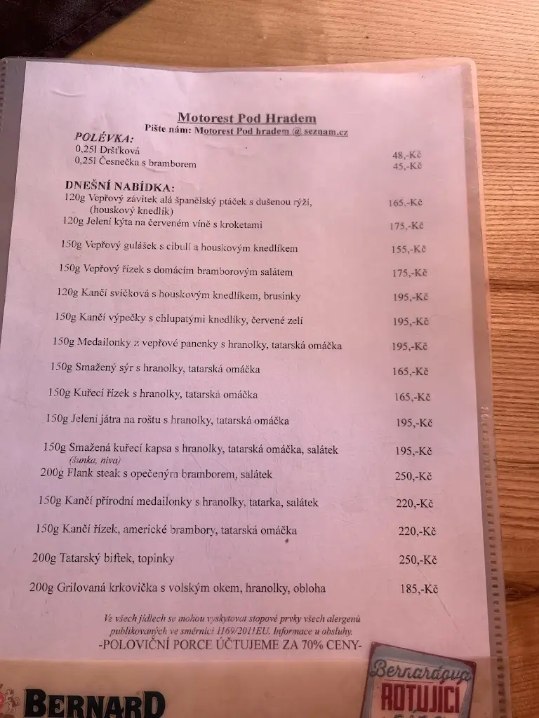 Menu_Motorest Pod Hradem_Humpolec_image_2