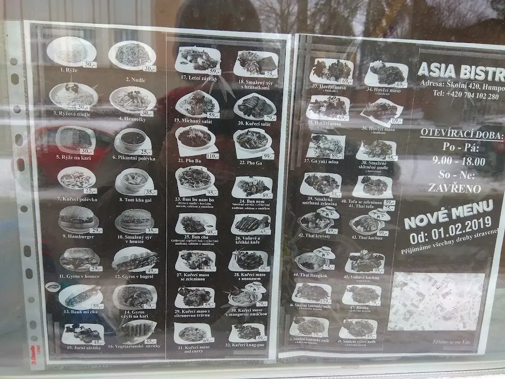 Menu_Bistro Zlatý kůň_Humpolec_immagine_1