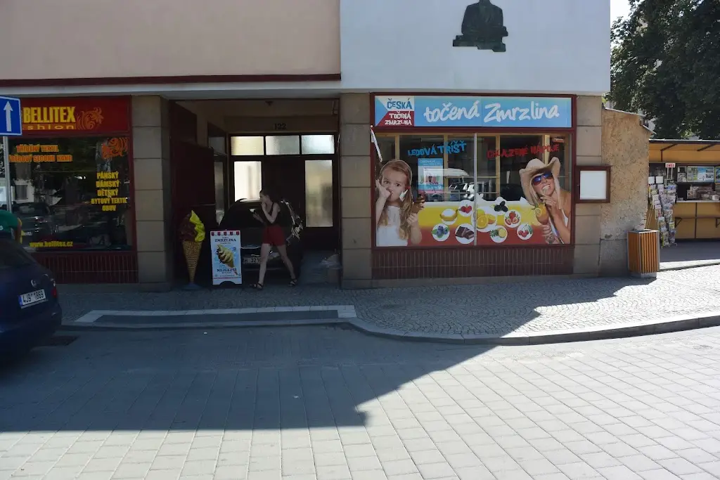 Točená zmrzlina restaurant in Jaroměřice nad Rokytnou