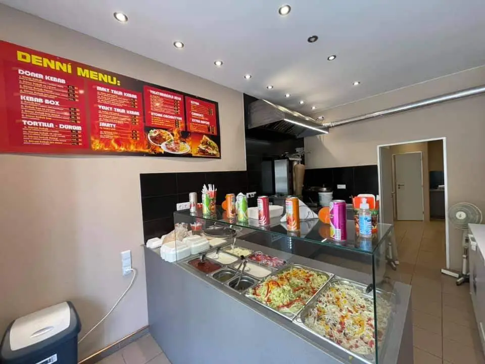 King kebab restaurant in Jaroměřice nad Rokytnou