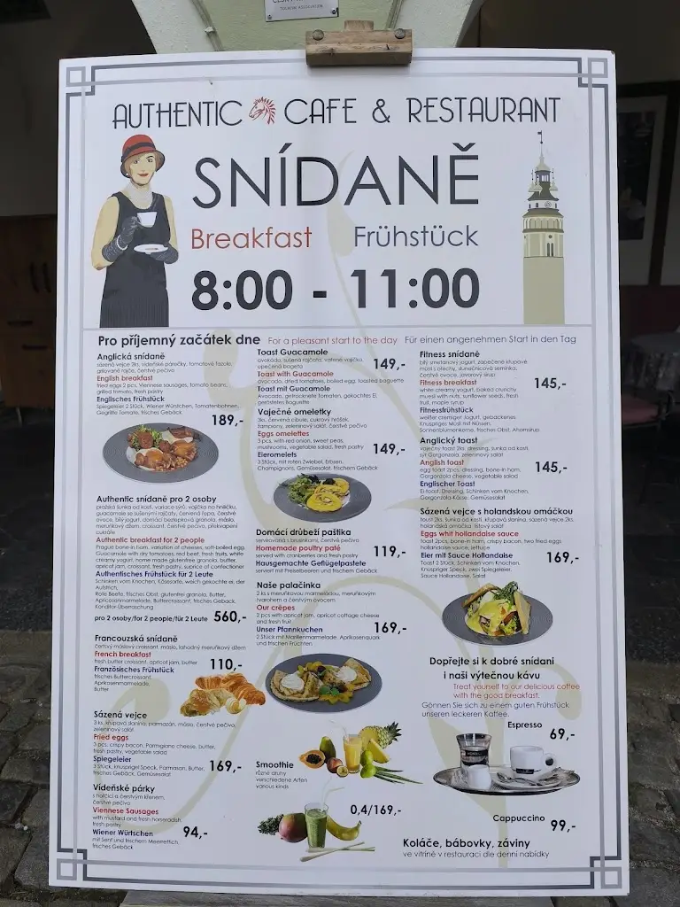 Menu_Authentic cafe_Český Krumlov_image_2