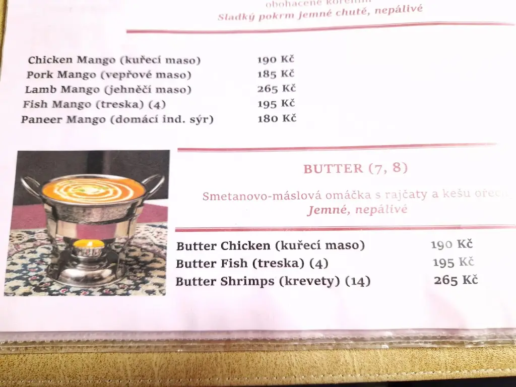Menu_Indická a Nepálsko Restaurace, Namaste Himalaya, Jihlava_Jihlava_image_3