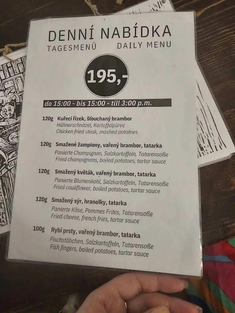 Menu_Travellers restaurant_Český Krumlov_image_4