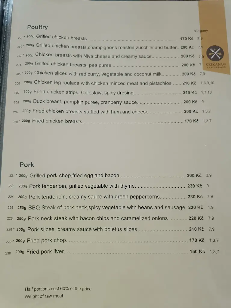 Menu_Restaurace Křižanov_Křižanov_image_2