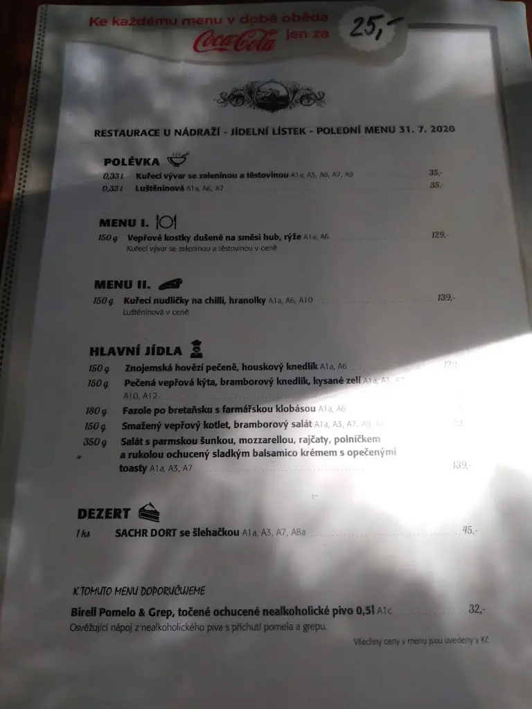 Menu_Restaurace U Nádraží_Kamenice nad Lipou_image_3