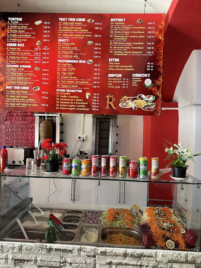 Robin Kebab restaurant in Kamenice nad Lipou