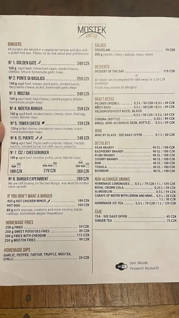 Menu_Můstek Beer&Burger_Český Krumlov_image_3