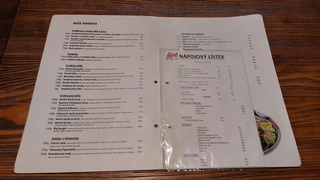 Menu_Rebel Na Rynku_Havlíčkův Brod_image_1