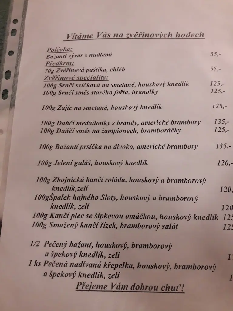 Menu_U PALÁNŮ Inn_Havlíčkův Brod_image_3