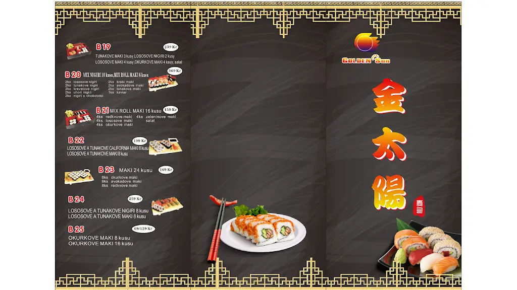 Menu_Golden Sun_Havlíčkův Brod_image_4