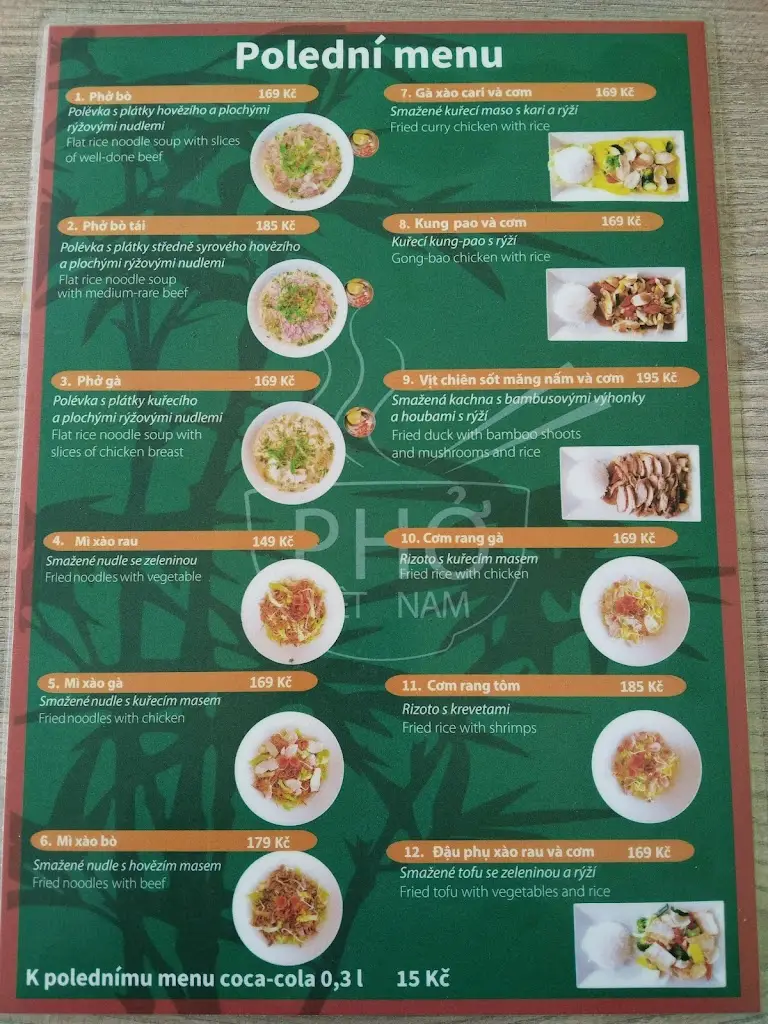 Menu_Phở Vietnam_Havlíčkův Brod_image_1