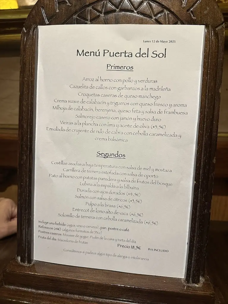 Menu_Restaurante La Catedral_Křížová_image_2