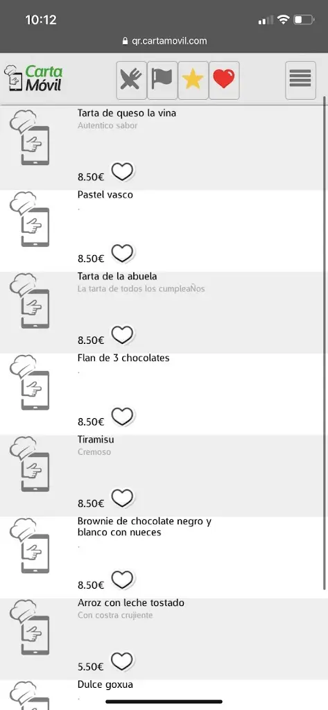 Menu_Restaurante Kuche_Křížová_image_4