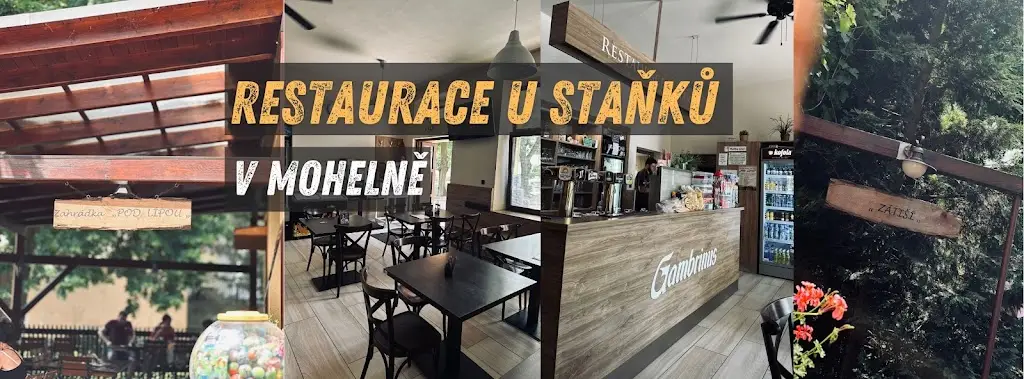 Restaurace U Staňků restaurant in Mohelno